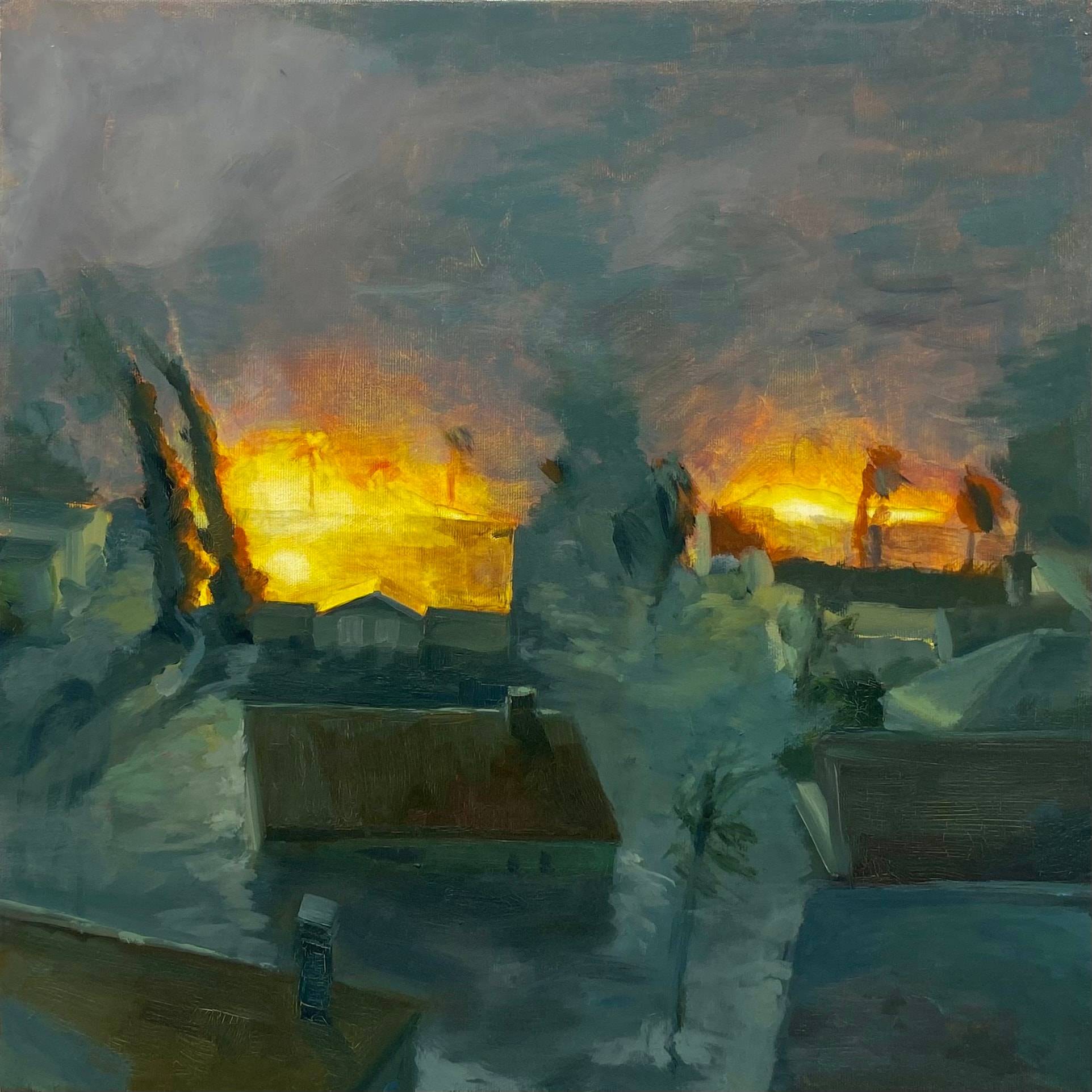 Consequences, Oil on canvas