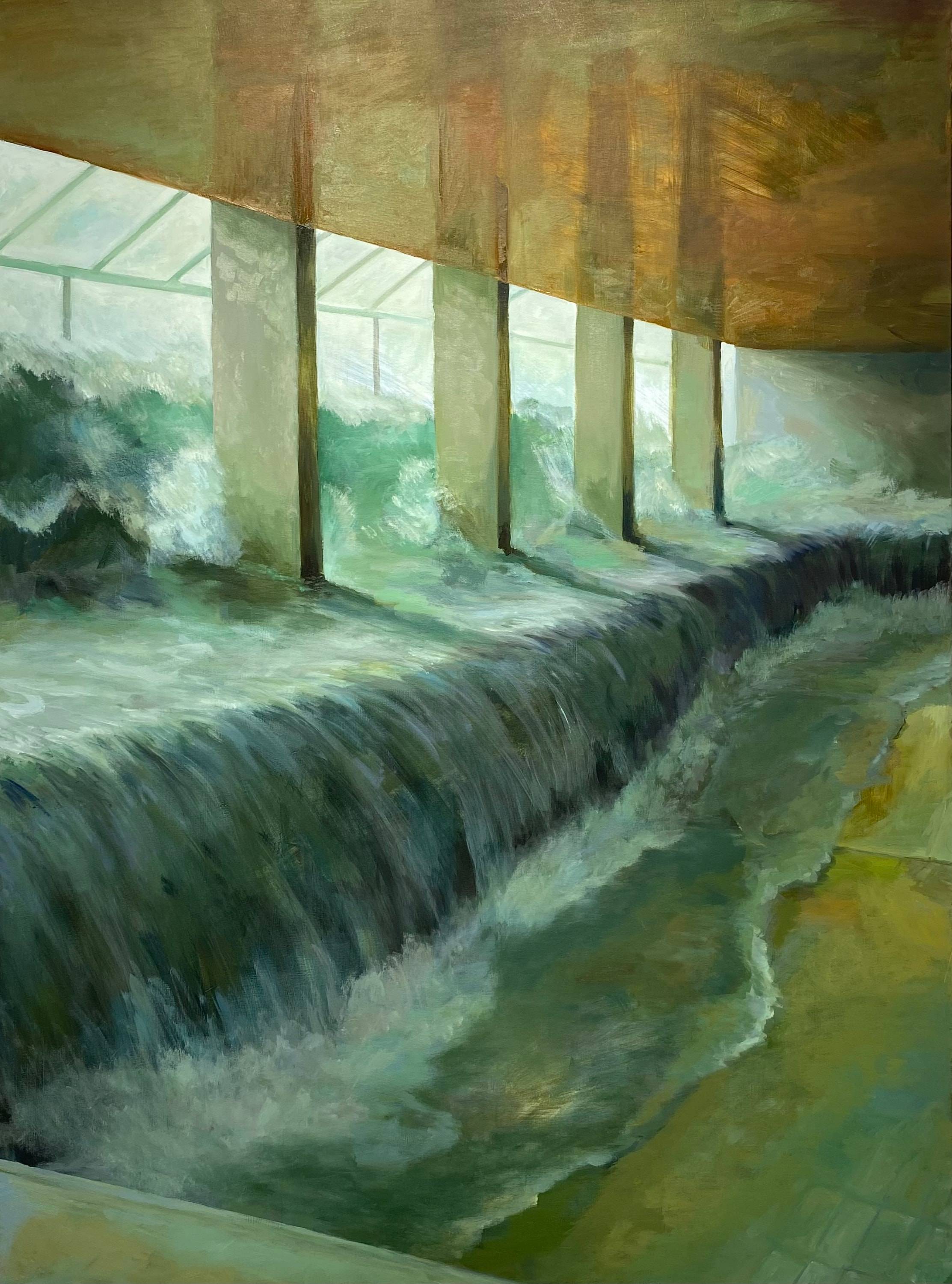 Transition, Acrylic and oil on canvas