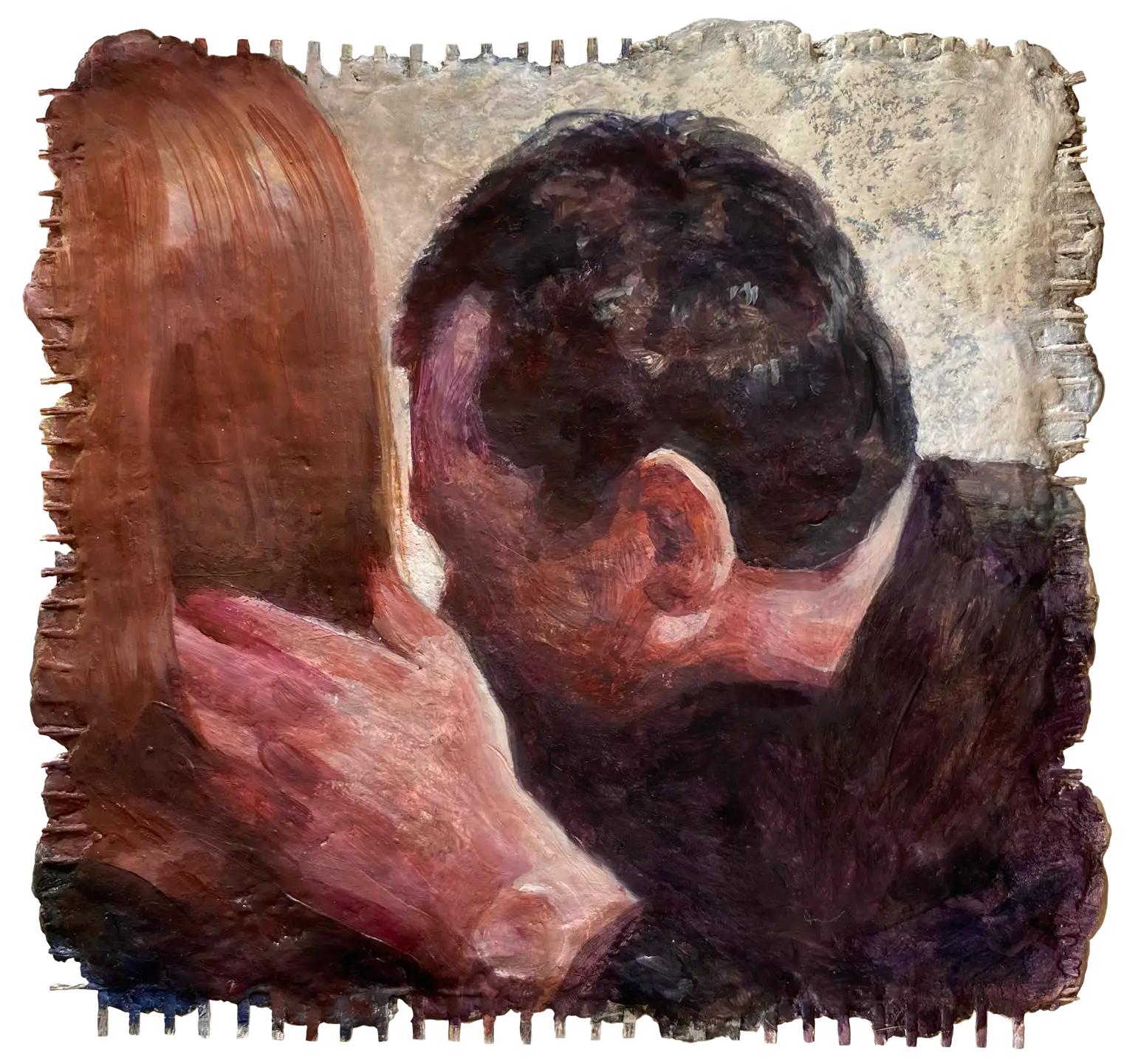 Untitled, Oil on clay