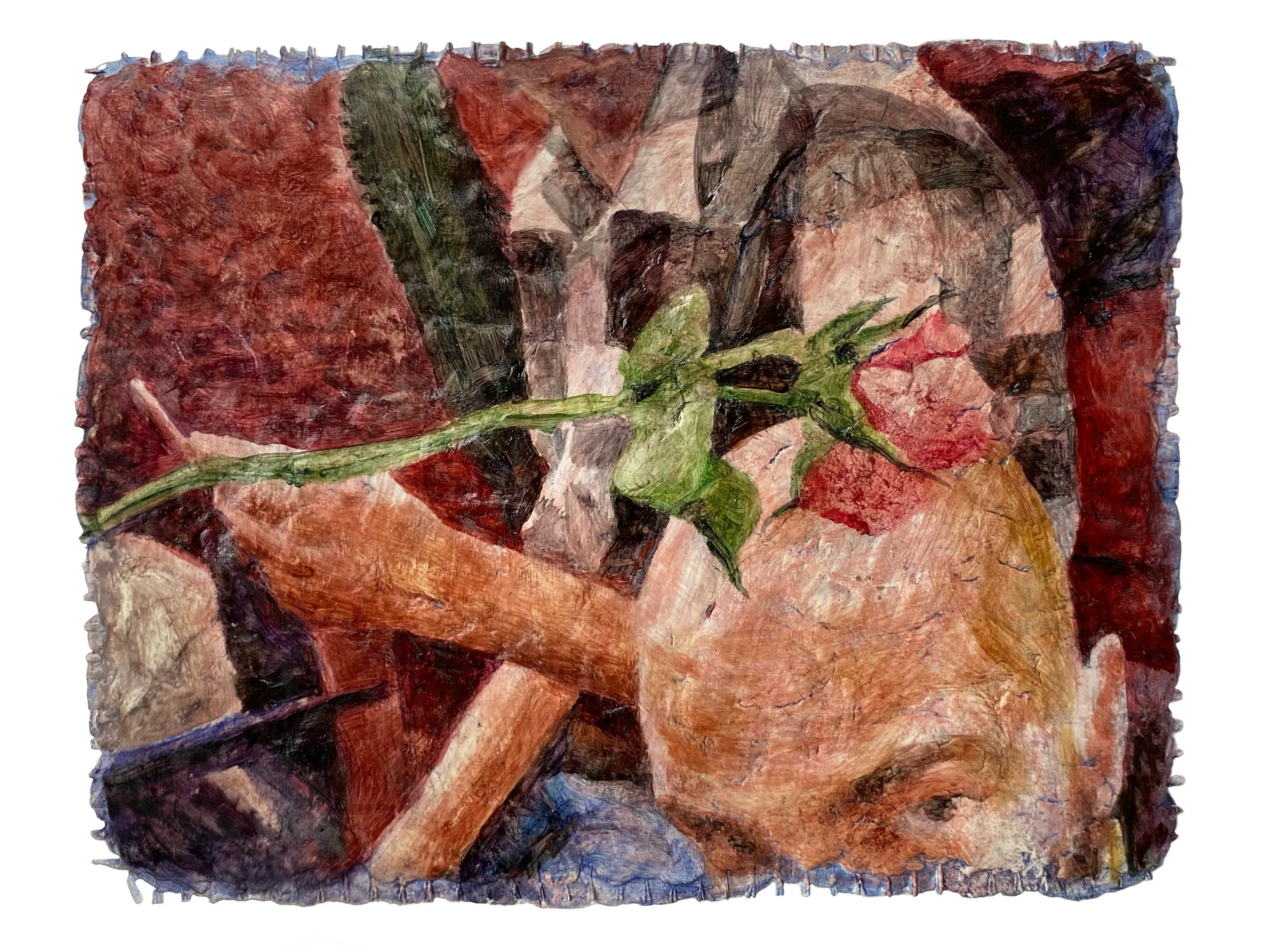 Untitled, Oil on clay