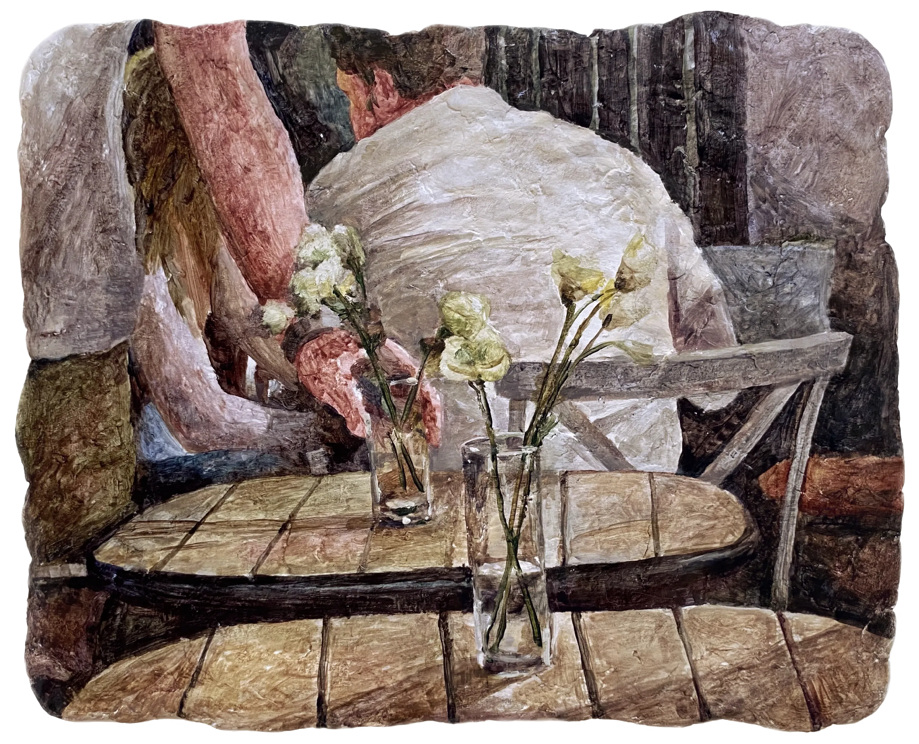 Untitled, Oil on clay